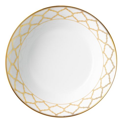 Салатник Noritake Царский дворец, золотой кант 22 см