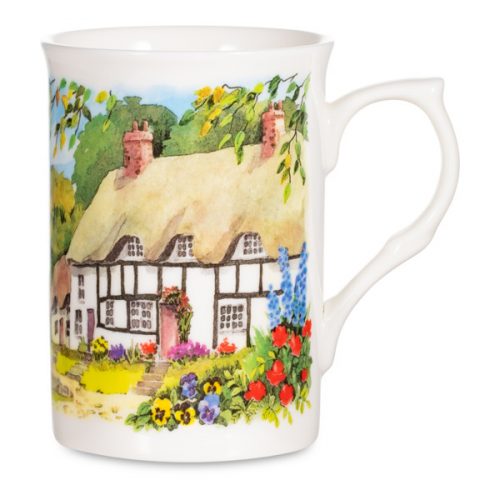 Кружка Just Mugs Buxton Деревушка Английская 325 мл, фарфор костяной