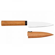Нож для нарезки KAI Шан Классик 23 см, дамасская сталь, 32 слоя