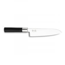 Нож поварской Сантоку KAI Васаби 16,5 см, сталь, ручка пластик