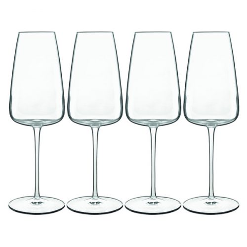 Набор фужеров для игристого вина Luigi Bormioli Талисман Просекко 450 мл, 4 шт, стекло хрустальное