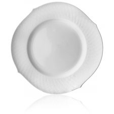Тарелка закусочная Meissen Игра волн, рельеф, белый 22,5 см