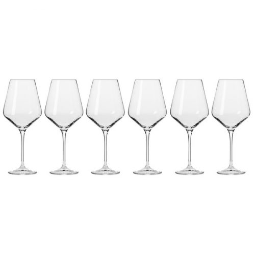 Набор бокалов для красного вина Krosno Авангард 490 мл, 6 шт