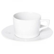 Чашка кофейная с блюдцем Meissen Мечи Лаконичный серый 150 мл, п/к