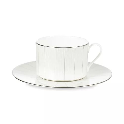 Чашка чайная с блюдцем Narumi Великолепие 270 мл, фарфор костяной Чашка чайная с блюдцем Narumi Великолепие 270 мл, фарфор костяной