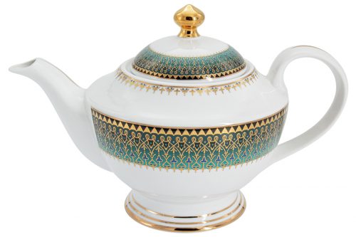 Чайный сервиз Бухара зелёный, 6 персон, 23 предмета Anna Lafarg Midori