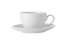 Чашка с блюдцем кофейная Белая коллекция 0,1 л Maxwell Williams