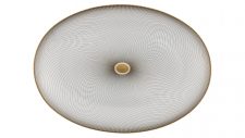 Салатник круглый Noritake Рочель Платиновый кант 24,5 см