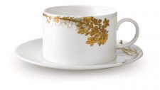 Набор салатников Bavarian Porcelain Venezie Blumen Polirgold 13см(6 шт)