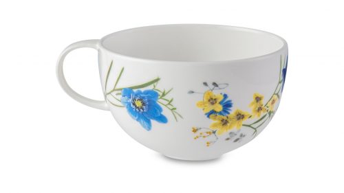 Чашка чайная  Rosenthal Альпийские цветы 250 мл, фарфор костяной