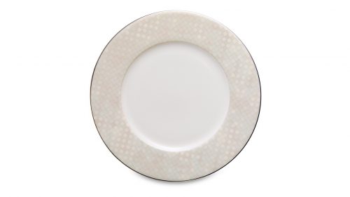 Тарелка пирожковая Narumi Жемчужная мозаика 16 см, фарфор костяной