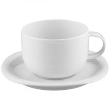 Чашка чайно-кофейная с блюдцем Rosenthal Суоми 300мл, фарфор, белая
