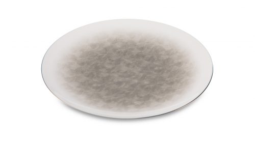 Тарелка закусочная Narumi Лабиринт 21 см, фарфор костяной