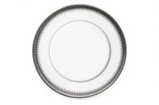 Тарелка закусочная Narumi Платиновая монета 21 см, фарфор костяной