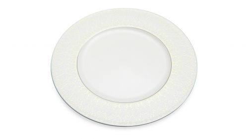 Тарелка закусочная Narumi Аврора жемчуг 23 см, фарфор костяной