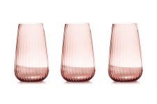 Набор стаканов для воды Opium, розовый 0,57 л, 6 шт, Италия