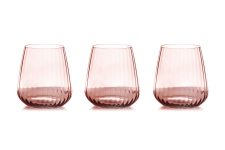 Набор стаканов для виски Opium, розовый 0,45 л, 6 шт, Италия