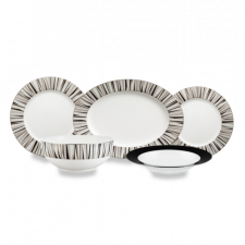 Сервиз столовый Narumi Шагрин на 6 персон, 20 предметов, фарфор, Япония