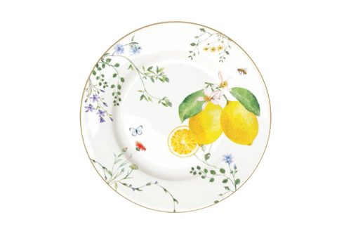 Тарелка закусочная Цветы и лимоны, 19 см Easy Life