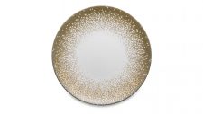 Тарелка закусочная Haviland Дыхание золота. Золотистый декор 22,5 см, фарфор