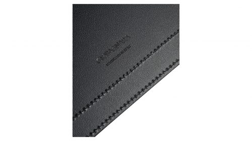 Салфетка подстановочная прямоугольная с закругленными углами GioBagnara Ванни 46х34 см, 2 строчки, светло-серая