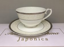 Набор чайных пар Фреска 250 мл на 2 персоны Japonica, костяной фарфор, Япония