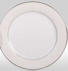 Набор тарелок обеденных 27 см Серый шелк, Japonica, костяной фарфор, Япония