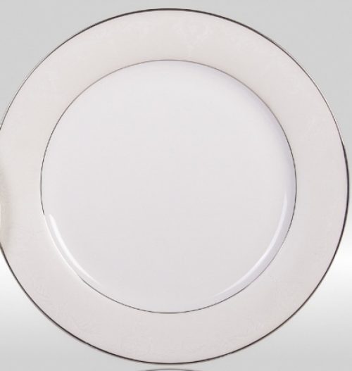 Набор тарелок закусочных 20 см Серый шелк, Japonica, костяной фарфор, Япония