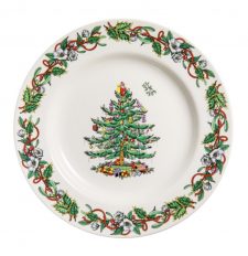 Тарелка закусочная 20 см Spode Рождественская ель Эксклюзив, Англия