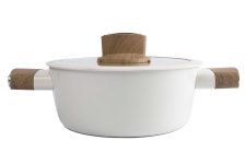 Кастрюля 20 см, 2,2 л, с крышкой, с покрытием, алюминий, молочная, Palisander, Индукция