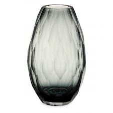 Ваза Decor de table Дальян 29 см, стекло, дымчатая