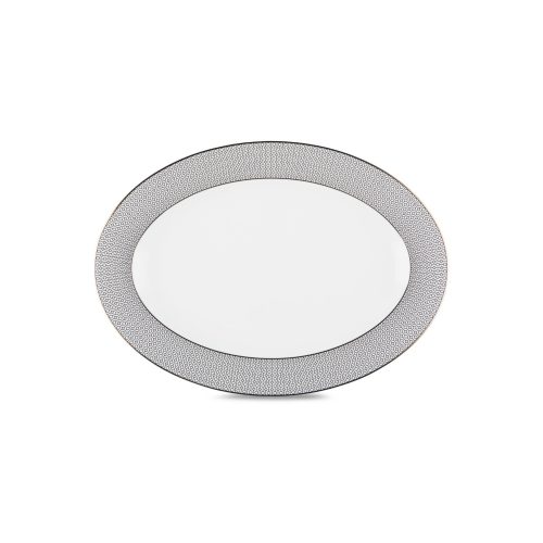 Сервиз столовый Вола на 6 персон, 26 предмет, платиновый кант, фарфор, Decor de Table