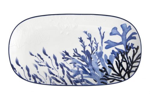 Набор  2 предмета, блюдо/салатник Maxwell Williams, керамика Синие кораллы, Blue Coral