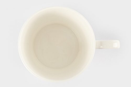 Кружка 430 мл, набор 2 шт, фарфор, белая, Excellence, Anna Lafarg