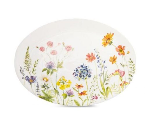 Столовый сервиз на 6 персон Полевые цветы, 20 предметов, Decor de table, керамика