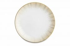 Тарелка пирожковая 16 см Narumi Сверкающее Золото, фарфор костяной