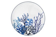 Блюдо 36 см Maxwell Williams, керамика, круглое, Синие кораллы, Blue Coral