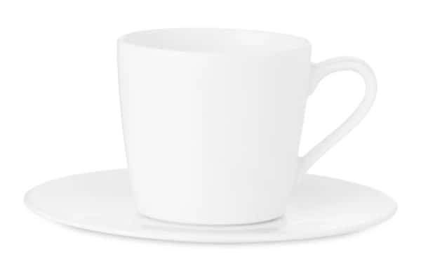 Чашка для эспрессо с блюдцем Narumi Ария 140 мл, фарфор костяной Чашка для эспрессо с блюдцем Narumi Ария 140 мл, фарфор костяной