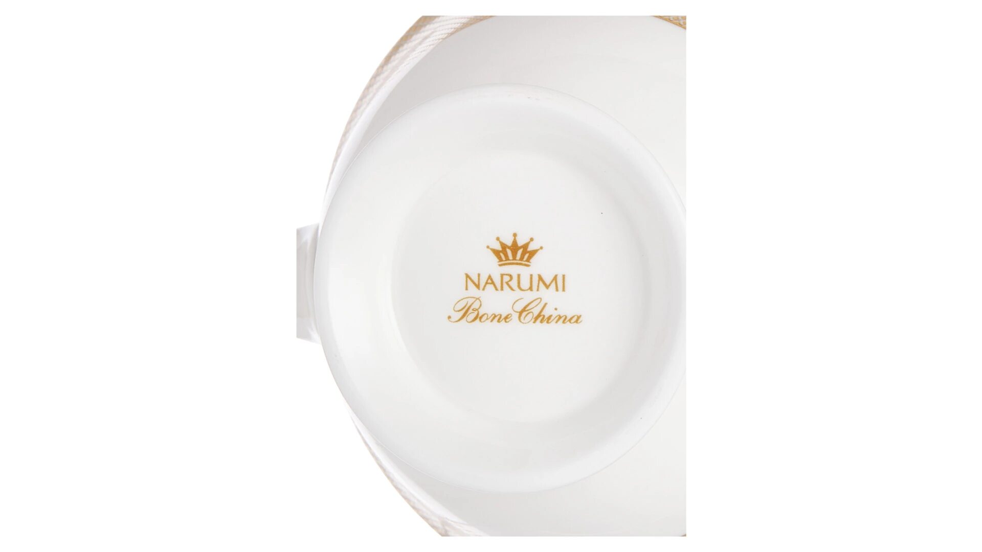 Сахарница Narumi Золотой алмаз 300 мл, фарфор костяной Сахарница Narumi Золотой алмаз 300 мл, фарфор костяной