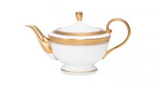 Чайник заварочный 940 мл Наруми (Narumi ) Золотая монета, костяной фарфор