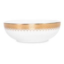 Салатник  порционный 13 см Наруми (Narumi ) Золотая монета, костяной фарфор