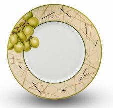 Набор обеденных тарелок 27 см Семильон на 6 персон, Япония, костяной фарфор