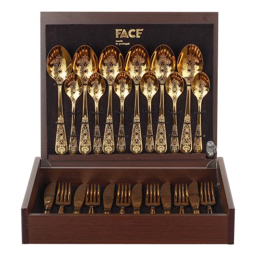 Набор столовых приборов на 6 персон 24 пред. Antique, Face, Португалия