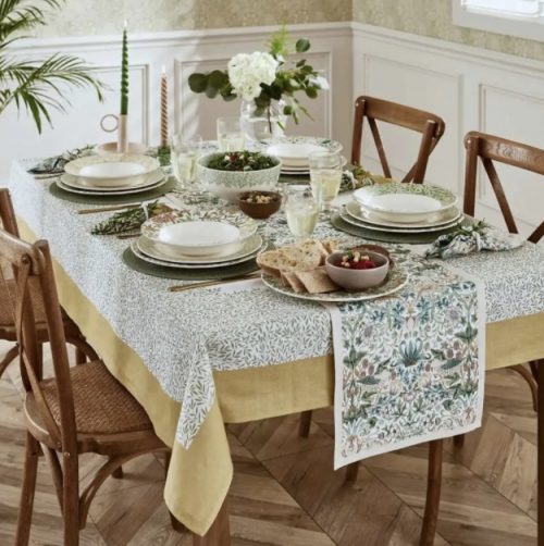 Тарелка суповая 19 см Моррис и Ко Дрозды и Ягодные воришки, Spode, Англия