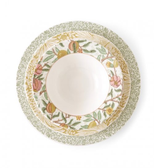 Тарелка для пасты 26 см Моррис и Ко Фрукты, Spode, Англия