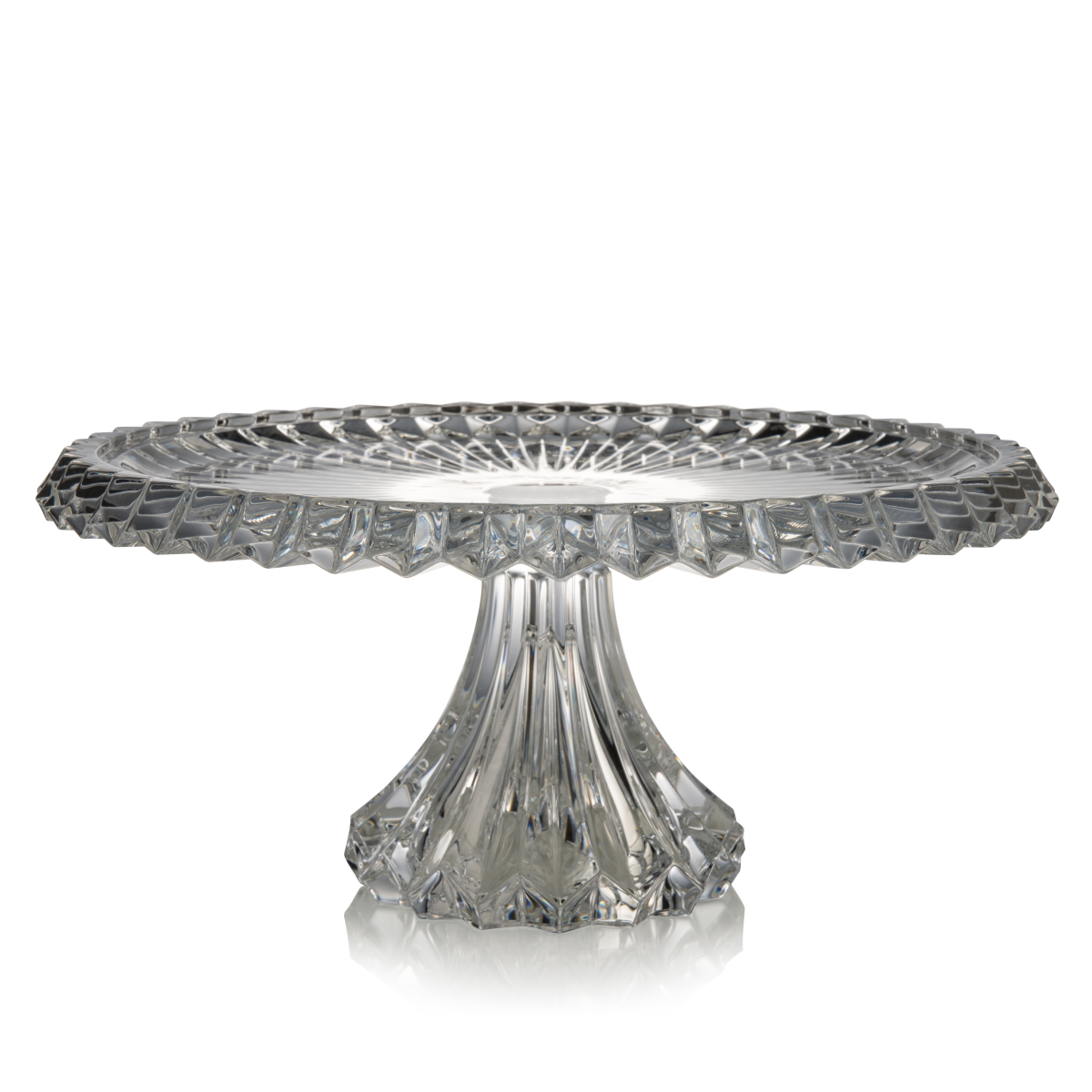 Тортница н/н 33см Crown Jewel, хрусталь, Словения Тортница н/н 33см Crown Jewel, хрусталь, Словения