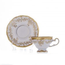 Чайный набор на 6 персон, 210 мл Кастэл, Weimar Porzellan, Германия