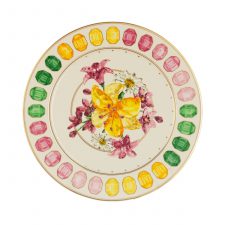 Тарелка подстановочная 33 см Swarowski Idyllia (Идиллия) Букет Rosenthal, Германия