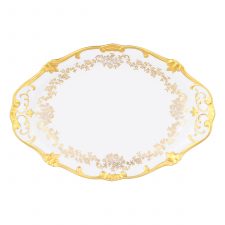 Блюдо овальное 24 см Кастэл, Weimar Porzellan, Германия