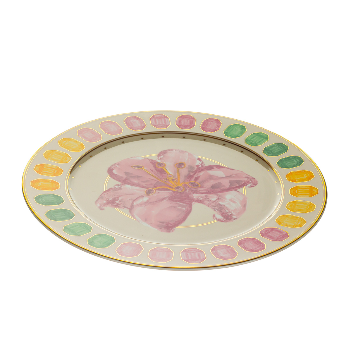 Тарелка подстановочная 33 см Swarowski Idyllia (Идиллия) Букет Rosenthal, Германия Тарелка подстановочная 33 см Swarowski Idyllia (Идиллия) Букет Rosenthal, Германия